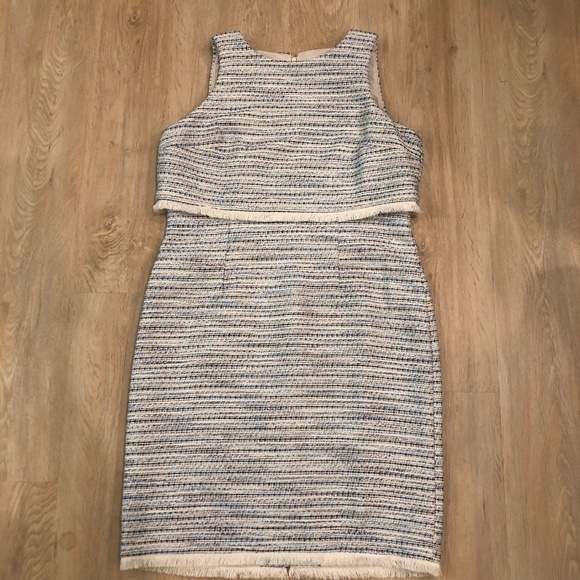 Ann Taylor Factory Dresses & Skirts - ANN TAYLOR Factory so soft sheath dress with short fringe - SZ  10P